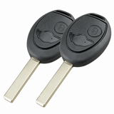 Two-Button Key Shell Set of 2 for 2002-2005 Mini Cooper Cooper S R50 R53