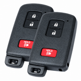 Smart Key Shell Set of 2 for 2016-2020 Toyota Tacoma HYQ14FBA