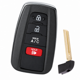 Smart Remote Key Fob for 2017-2021 Toyota Prius Prime HYQ14FBE 231451-0410