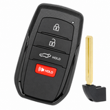 Smart Remote Key Fob for 2024-2026 Toyota Grand Highlander HYQ14FBX 231451-3041
