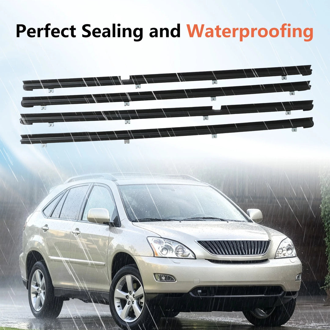 Window Belt Weatherstrip Kit for Lexus RX330 RX350 RX400h – product image 9