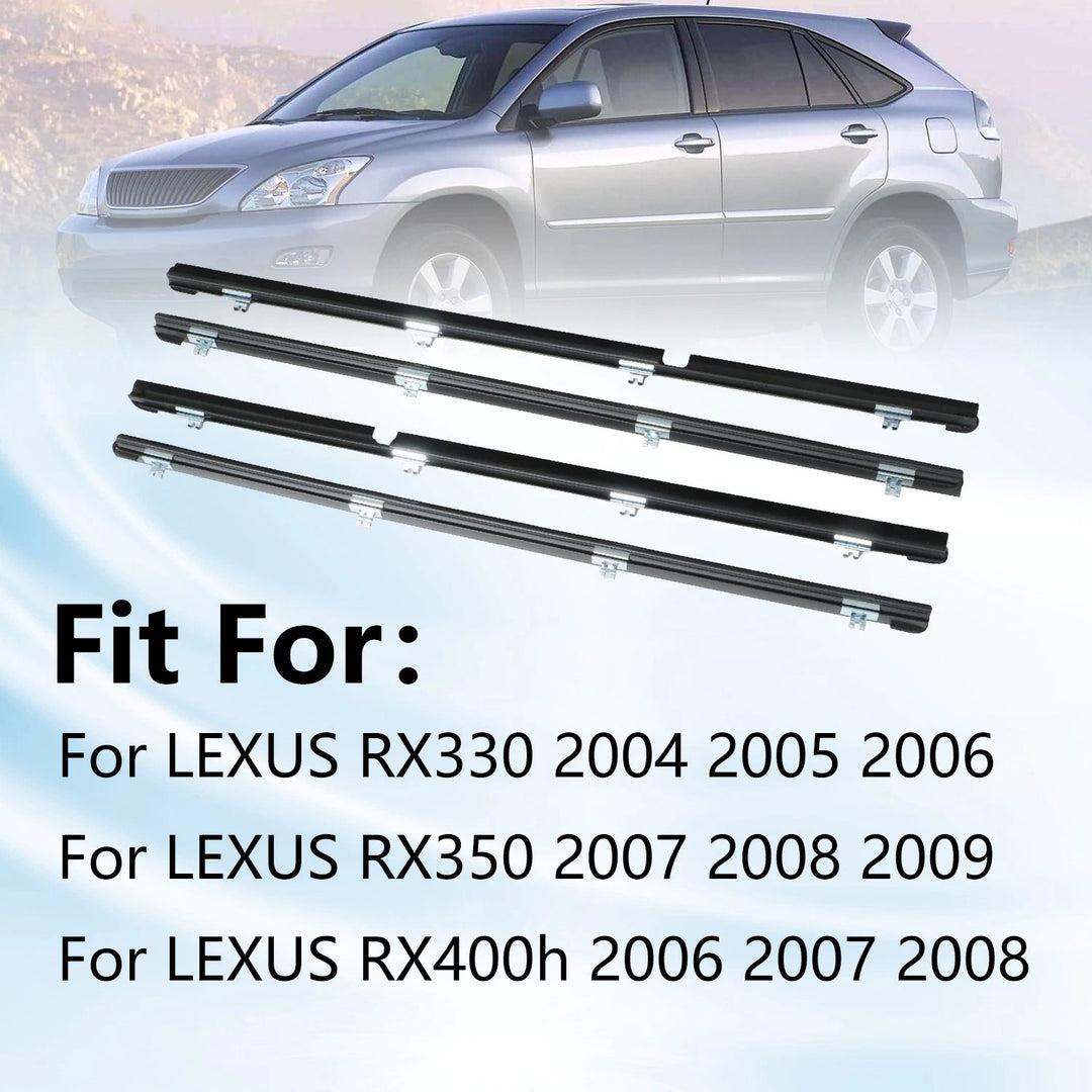 Window Belt Weatherstrip Kit for Lexus RX330 RX350 RX400h – product image 10