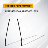 Windshield A-Pillar Trim Moulding Left Right for Ford Fiesta 11-19 AE8Z5403136A – product image 6