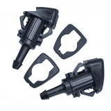 Windshield Washer Nozzle Pair with Gaskets for 2008-2014 Subaru Impreza