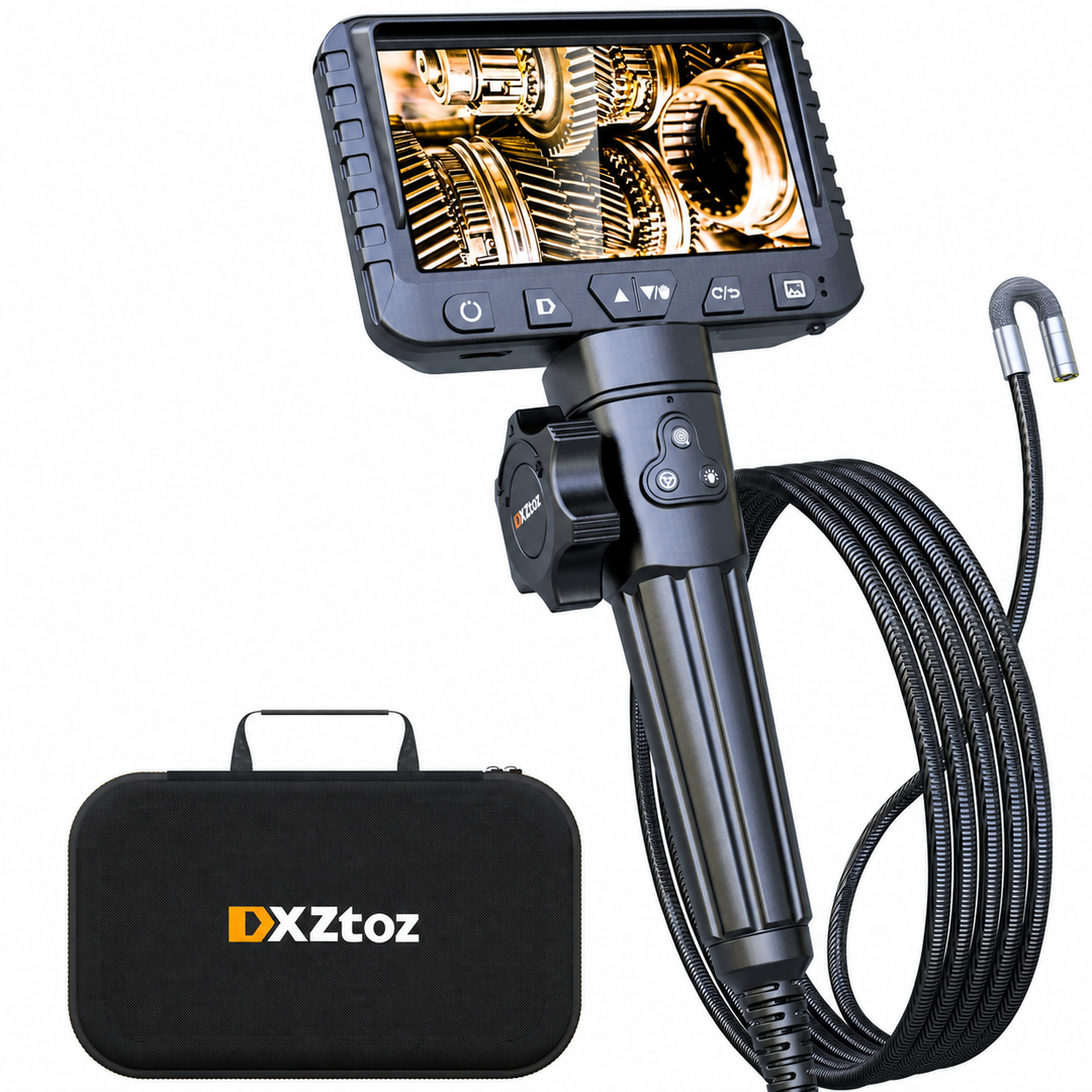 Two-Way Articulating Borescope with 8.5mm Probe for Engine Inspection AGC430N