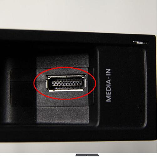 VOLKSWAGEN AUDI 3.5MM AUX AMI MMI iPhone Android USB Music Interface Adapter Cable Cord