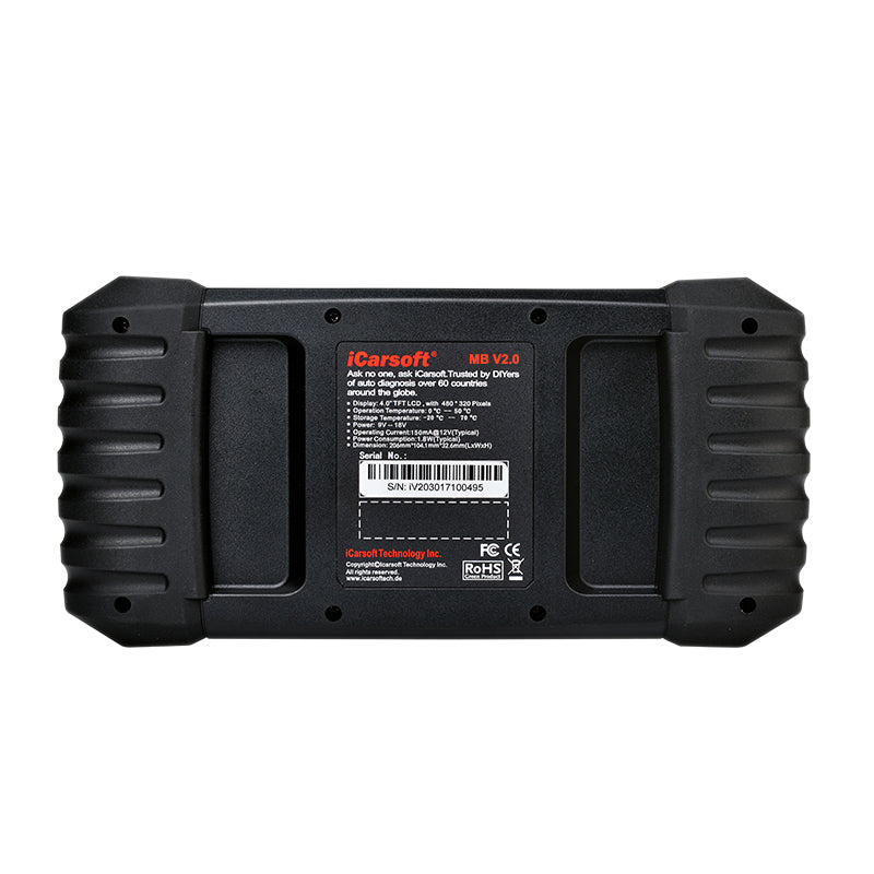 OBD2 Diagnostic Scanner for Mercedes-Benz Sprinter Smart iCarsoft MB V2.0