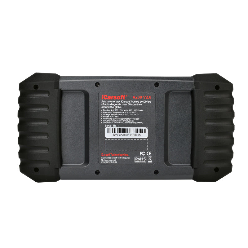 OBD2 Diagnostic Scanner for Volvo Saab iCarsoft V200 V2.0