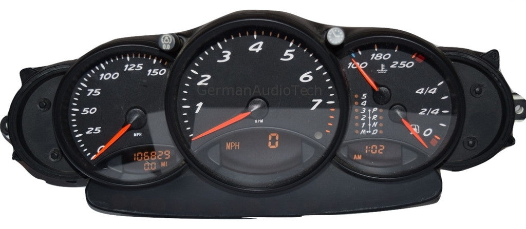 3-Piece Instrument Cluster LCD Set for 1997-2005 Porsche 986 Boxster 996 911