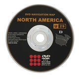 TOYOTA SCION and LEXUS Generation 4 Navigation 2015 Map Update DVD Disc U29 Ver. 14.1, U30 15.1