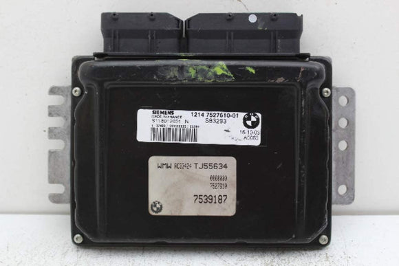 Engine Computer ECU ECM Module for 2002-2004 Mini Cooper Unit 1214 7527610-01