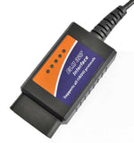ELM327 USB Interface OBD2 Car Diagnostic Programmer Fault Code Scanner Cable For Windows PC OSX