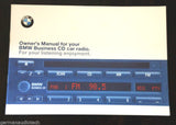 New OWNER'S MANUAL for BMW BUSINESS CD43 CD PLAYER RADIO STEREO BLAUPUNKT ORIGINAL BOOK