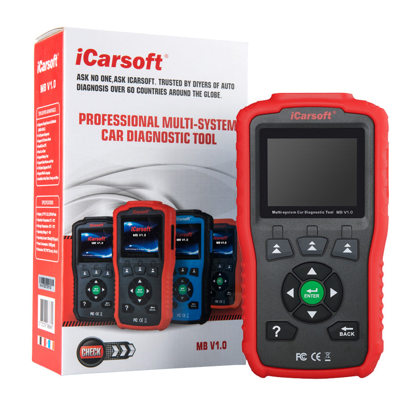 OBD2 Diagnostic Scanner for Mercedes-Benz Sprinter Smart iCarsoft MB V1.0