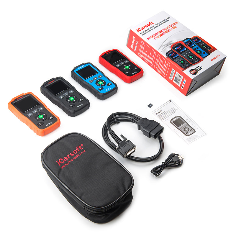 Diagnostic Tool iCarsoft VAWS V1.0 for Audi, Seat, Skoda and Volkswage –  German Audio Tech