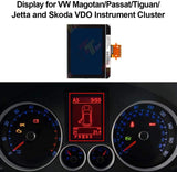 LCD Information Display A2C00043350 for VW Magotan/Golf V/Passt B6/Tiguan/Jetta and SKODA VDO Instrument Cluster (2005-2009)