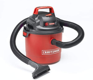 Craftsman Car Vacuum 2.5 Gallon 2 Peak HP Floor Carpet Wet/Dry Vac w/ Wall Mount