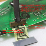 Left + Right LCD Display Screen for Mercedes-Benz E-Class(W210) C-Class (W202) CLK-Class (W208) SLK-Class (R170) Speedometer Instrument Cluster Pixel Missing Repair