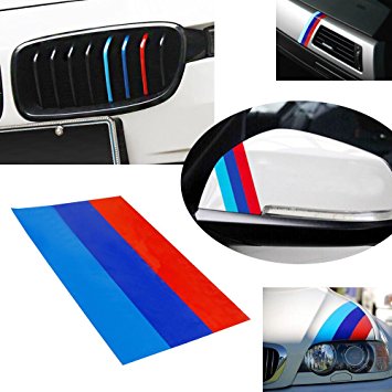 Motorsport Vinyl Stripe for BMW /// Performance Race Car Body