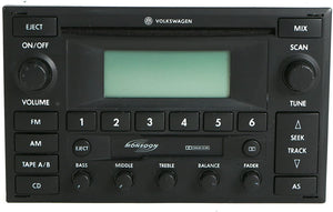 3B7035180G Monsoon Premium 6 CD Player Radio for 2003-2009 Volkswagen Passat Jetta Golf Gti