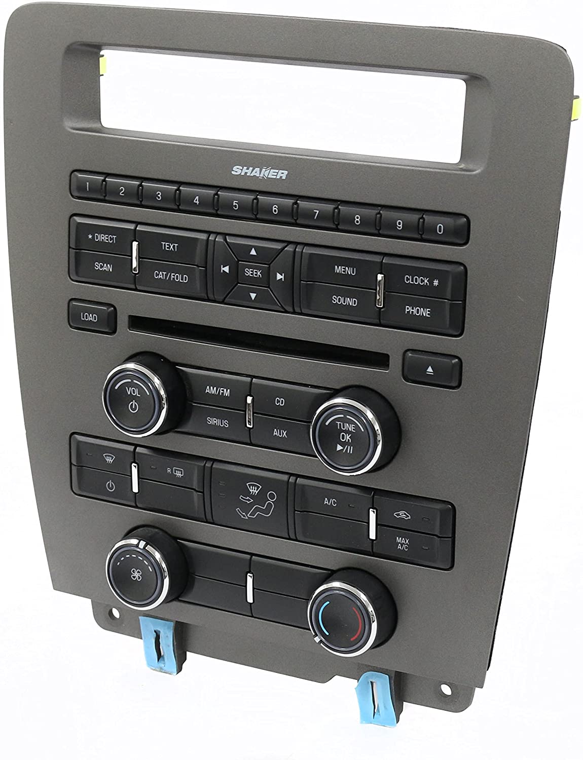 2011-2014 Ford Mustang Shaker Radio Audio Climate Control Panel Bezel ...