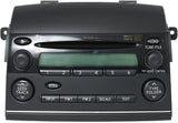 Radio JBL Radio AM FM 6 Disc CD MP3 Compatible with 2006 2007 Toyota Sienna 86120-AE062 Face P1816