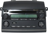 Radio JBL Radio AM FM 6 Disc CD MP3 Compatible with 2006 2007 Toyota Sienna 86120-AE062 Face P1816