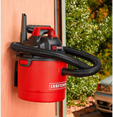 Craftsman Car Vacuum 2.5 Gallon 2 Peak HP Floor Carpet Wet/Dry Vac w/ Wall Mount