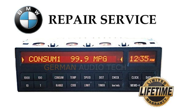 PIXEL REPAIR SERVICE for BMW E36 3-Series SIEMENS 18 BUTTON ON BOARD COMPUTER (OBC)