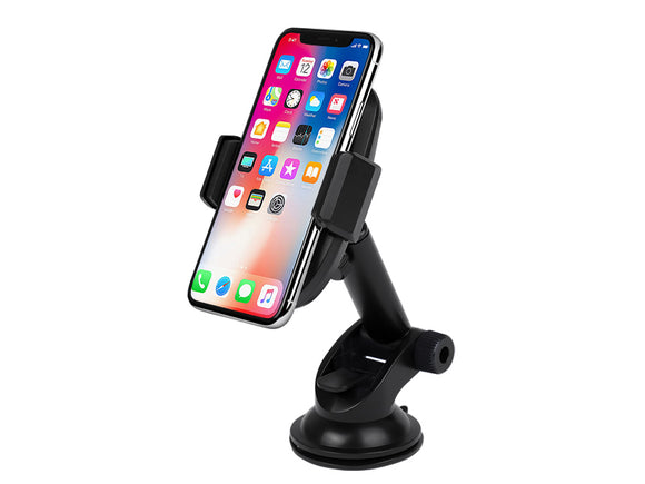 Wireless Phone Charger Car Dash Mount Qi for iPhone 8 X Samsung S7 Edge