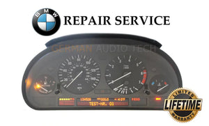 REPAIR SERVICE for BMW E38 E39 E53 X5 INSTRUMENT SPEEDOMETER CLUSTER PIXEL DISPLAY