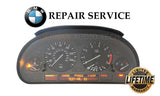 REPAIR SERVICE for BMW E38 E39 E53 X5 INSTRUMENT SPEEDOMETER CLUSTER PIXEL DISPLAY