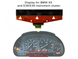 New OPTREX LCD for BMW Speedometer Cluster E38 E39 5-Series M5 E53 X5 Glass Ribbon