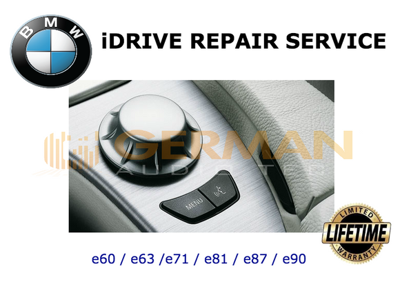 Repair Service for BMW iDrive Controller e90 e91 e92 e93 e60 e63 e65 e81 e87 e70