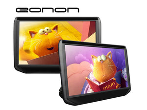 2x Eonon Pair of 11.6 Inch IPS Car DVD Headrest Monitors C0319