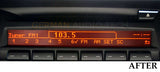 Replacement LCD GLASS for BMW CD73 PROFESSIONAL RADIO CD PLAYER 2006 2007 2008 E90 E91 E92