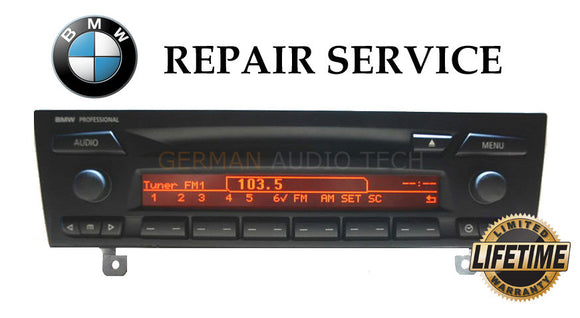 PIXEL DISPLAY REPAIR SERVICE for BMW CD73 PROFESSIONAL RADIO CD PLAYER E90 E91 E92 E93 328 330 335 M3