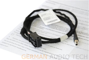 Genuine BMW E39 E53 5-Series X5 CD Player Radio MP3 AUX Auxiliary Input Adapter Cable Kit