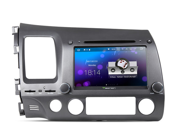 HONDA CIVIC (2006-2010) 7″ DIGITAL TOUCH SCREEN ANDROID IOS MULTIMEDIA CAR DVD GPS