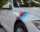 Motorsport Vinyl Stripe for BMW /// Performance Race Car Body Exterior Grill Fender Hood Decal Sticker Emblem