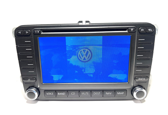 Volkswagen VW Jetta Passat Navigation Monitor Radio Head Unit 1K0035197 OEM 2005-2009
