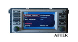 LCD REPLACEMENT SERVICE for RANGE ROVER L322 NAVIGATION RADIO MONITOR SCREEN