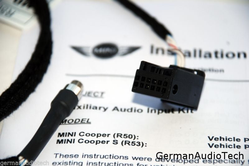 Mini r53 on sale radio adapter