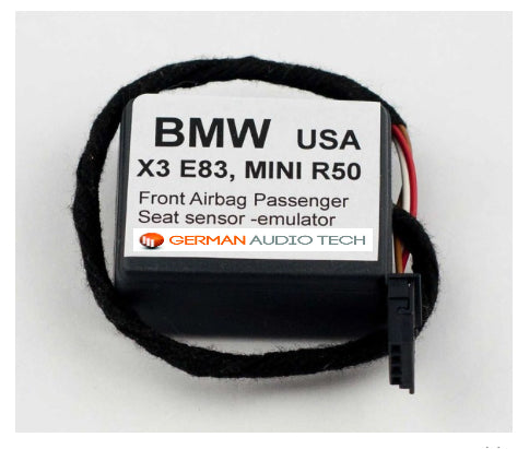 MINI COOPER S, CLUBMAN, COUNTRYMAN PASSENGER OCCUPANCY SEAT SENSOR (OC3) BYPASS
