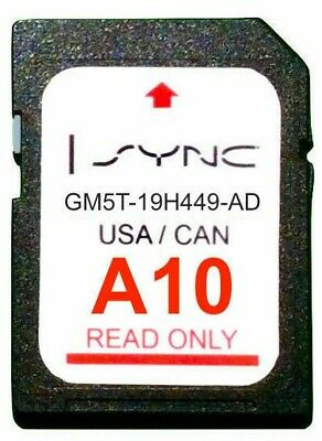 Latest A10/B10 Navigation SD Card for FORD US Canada Mexico 2019 Update GM5T-19H449-BD