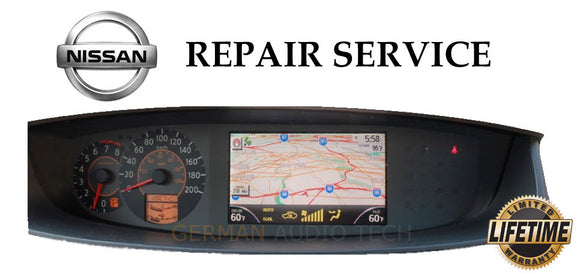 NISSAN QUEST VAN INSTRUMENT CLUSTER DASH 2004 2005 2006 - PIXEL REPAIR SERVICE