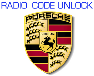 CODE RETRIEVAL UNLOCK SERVICE for PORSCHE CR220 CDR220 RADIO CD PLAYER BECKER DECODE