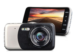 High Resolution 4'' HD IPS Screen Dual-lens Dashcam Eonon