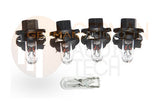 5x LIGHT BULBS LAMPS for RANGE ROVER P38 CLIMATE CONTROL INSTRUMENT CLUSTER DASH 1995-2002
