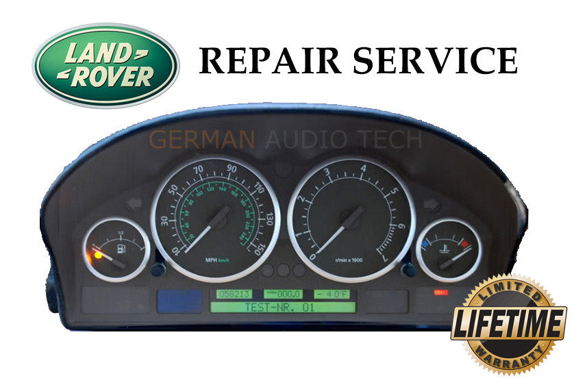PIXEL REPAIR SERVICE for RANGE ROVER HSE SUPERCHARGED L322 INSTRUMENT ...